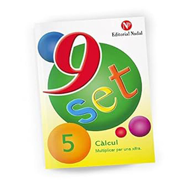 Càlcul 5 Nou Set Multiplicar per una xifra