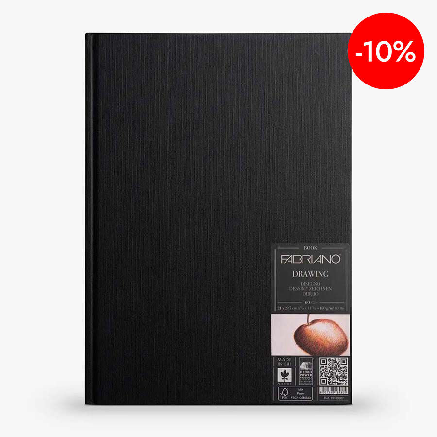 Bloc cosit Dibuix Fabriano A4 60 fulls 160g