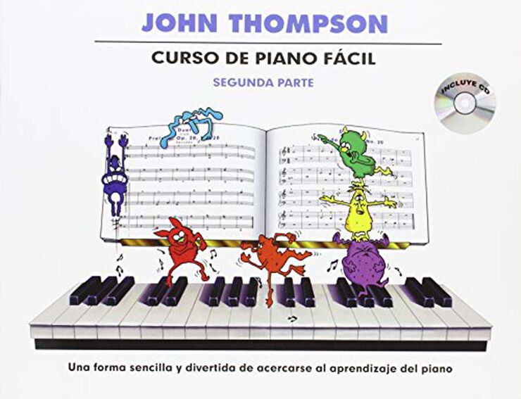 Thompson's curso fácil para piano 2 + Àu