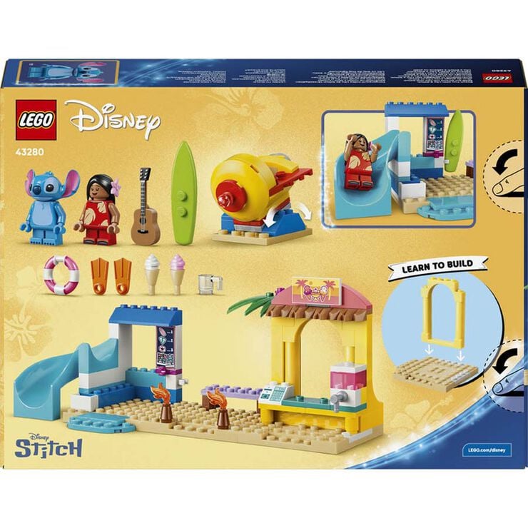LEGO&reg; Disney Classic Diversi&oacute;n en la Playa con Lilo & Stitch 43280