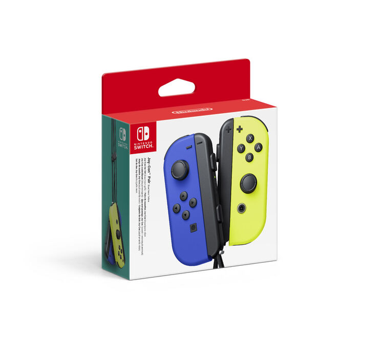 Comandament Joy-Con Nintendo Switch Blau/Groc Neó Comandament Joy-Con Nintendo Switch Blau/Groc Neó