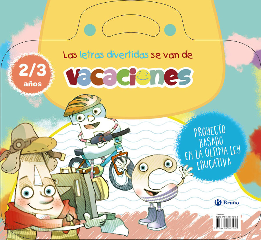 Las letras divertidas se van de vacaciones. 2-3 a&ntilde;os
