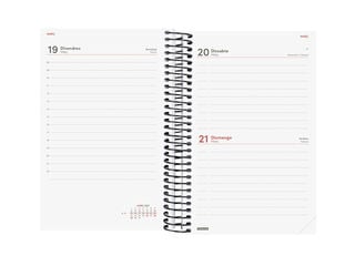 Agenda Finocam Year D&iacute;a P&aacute;gina 2027 Catal&aacute;n Negro