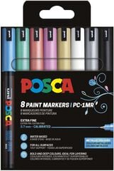 Retoladors Posca PC-1MR 0,7mm Metall 8 colors