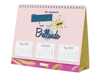Calendario sobremesa Finocam Talkual 2026 castellano