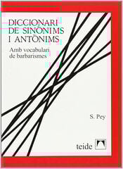 Diccionari de sinònims i antònims (ED. ECON) Diccionari de sinònims i antònims (ED. ECON)