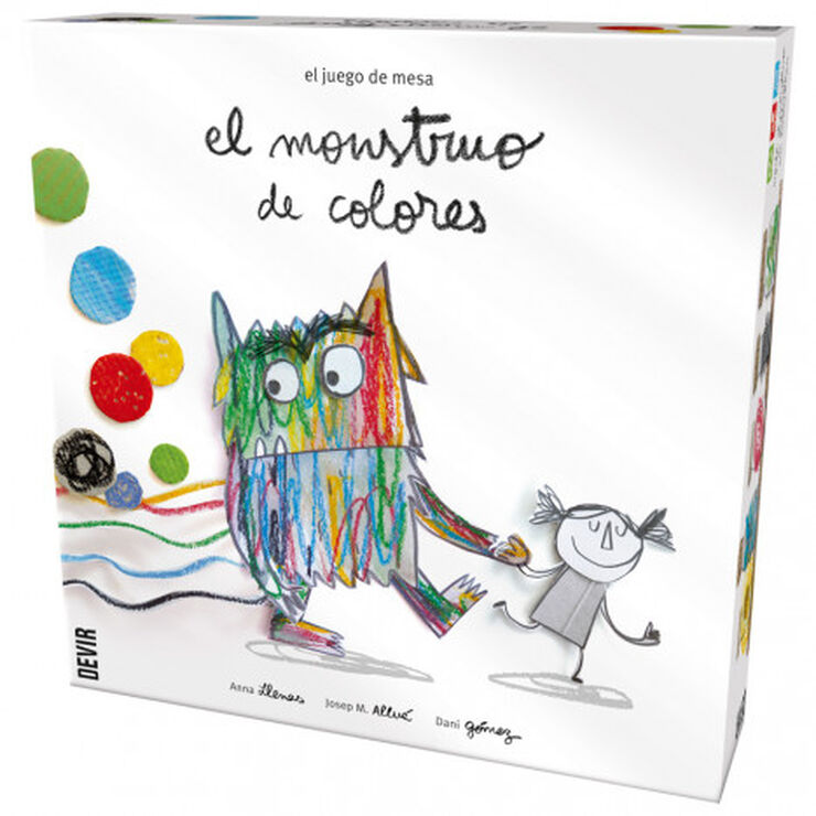 El monstruo de colores. El juego de mesa