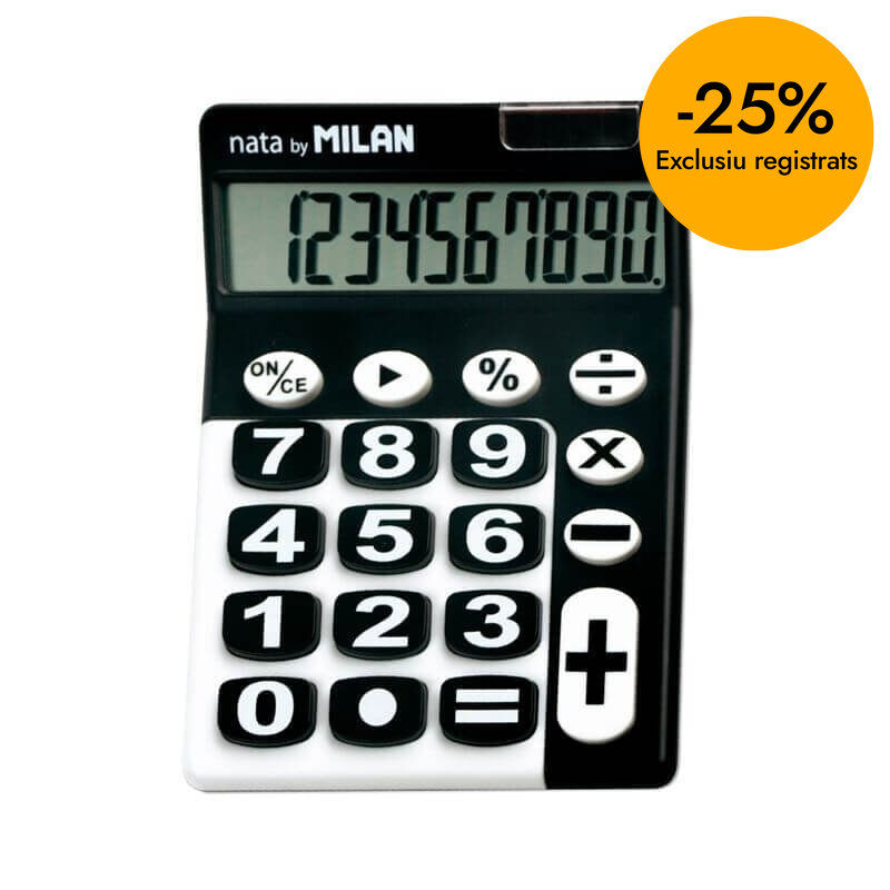 Calculadora Milan 10 d&iacute;gitos
