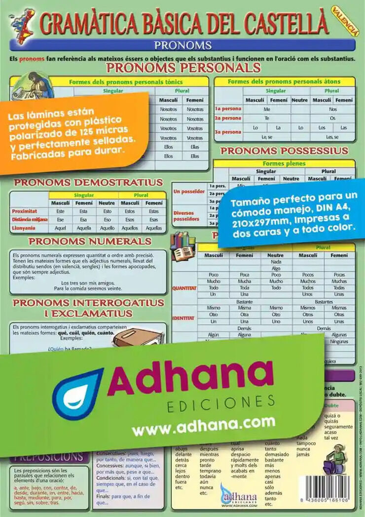 Adhav gramàtica bàsica/castellà