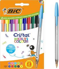 Bol&iacute;grafos Bic Multicolor - Blister 10u