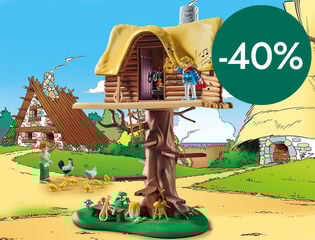 Playmobil Astérix Asurancetúrix con casa del árbol 71016
