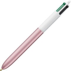 Bolígrafo Bic 4 colores Glaçé