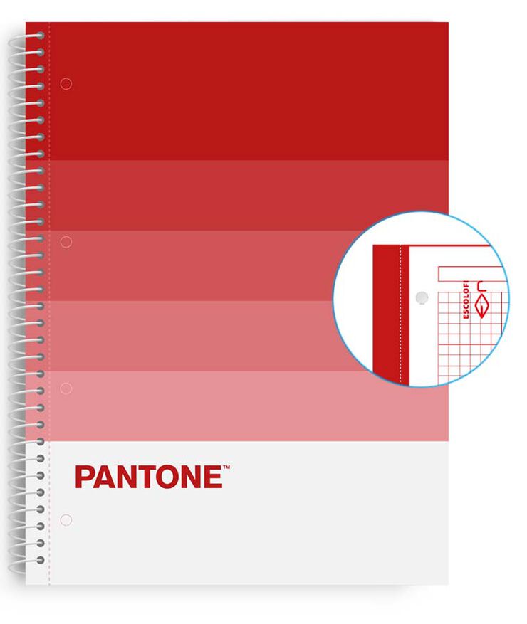 Note Book A4 Pantone 80F Speaks Passion