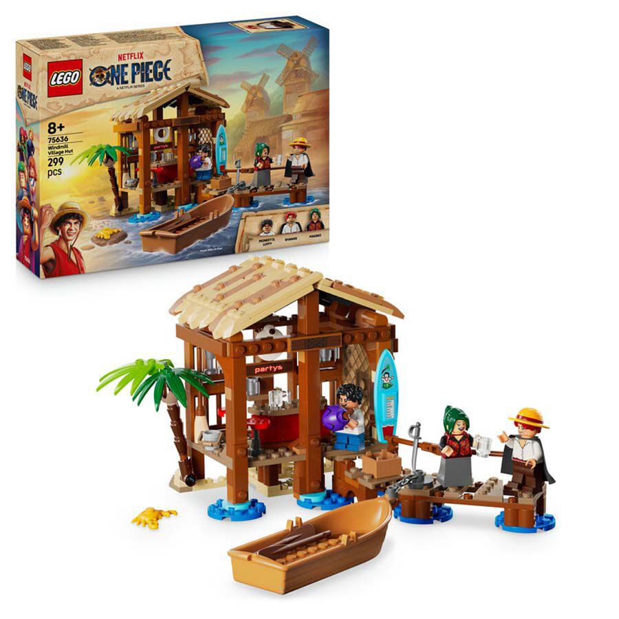 LEGO&reg; ONE PIECE Caba&ntilde;a del Pueblo Molino 75636