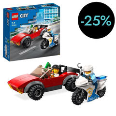 LEGO® City Moto de Policia i Cotxe a la Fuga 60392
