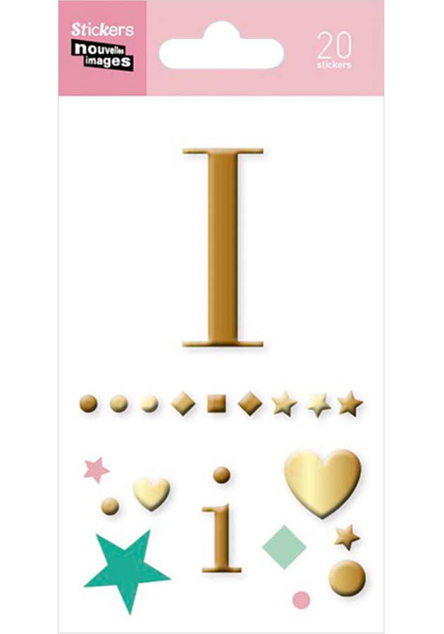 Stickers Draeger Lletra I 20u