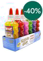 Cola Instant Glitter Met&agrave;l&middot;lic 180ml colors assortits