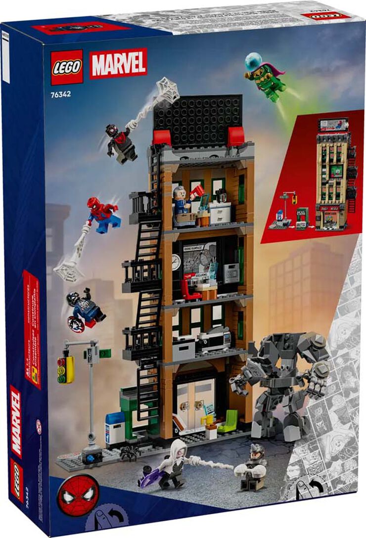 LEGO® Super Heroes Spider-Man vs. Mysterio: El Daily Bugle 76342