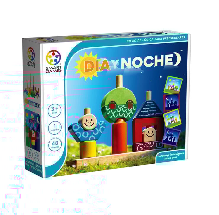 Blocs de fusta per encaixar Dia i Nit