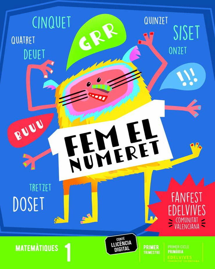 Matemàtiques 1r Primària (Cv)