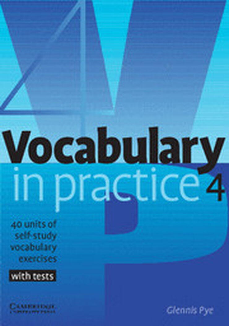 Vocabulary In Practice 4