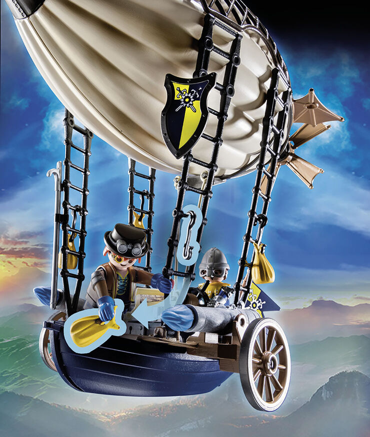 Playmobil Novelmore Zepelín de Dario 70642