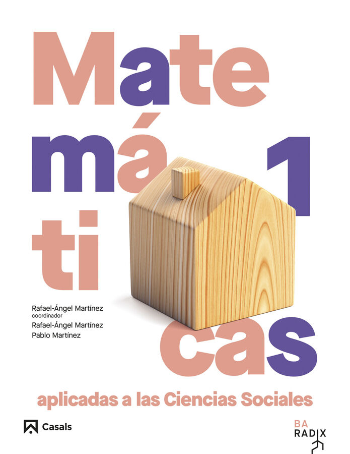 Matem&aacute;ticas aplicadas a las Ciencias Sociales 1 Bachillerato RADIX