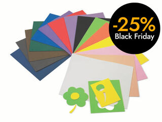 Plancha goma Eva Faibo 47,5x70 azul claro