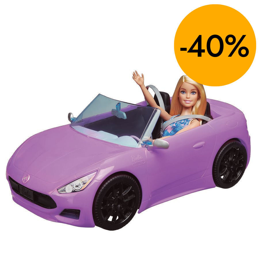 Barbie y su Descapotable