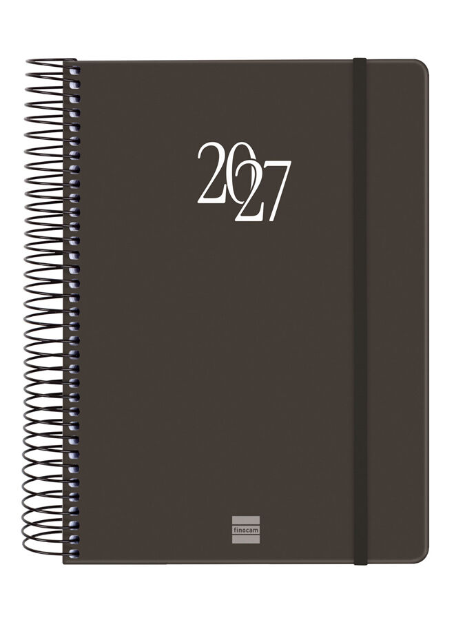 Agenda Finocam My Dia P&agrave;gina 2027 Castell&agrave; Negre