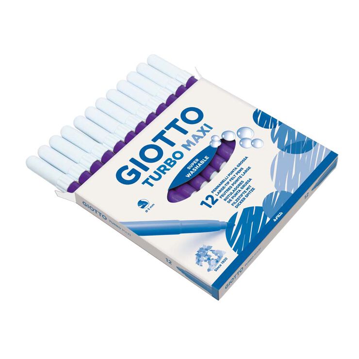 Retolador Giotto Turbo Maxi violeta 12u