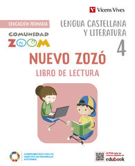 Nuevo Zoz&oacute; Lengua Castellana 4 Lecturas Comunidad Zoom Catalu&ntilde;a