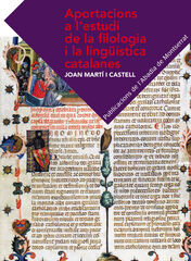 Aportacions a l'estudi de la filologia i la lingüística catalanes Aportacions a l'estudi de la filologia i la lingüística catalanes