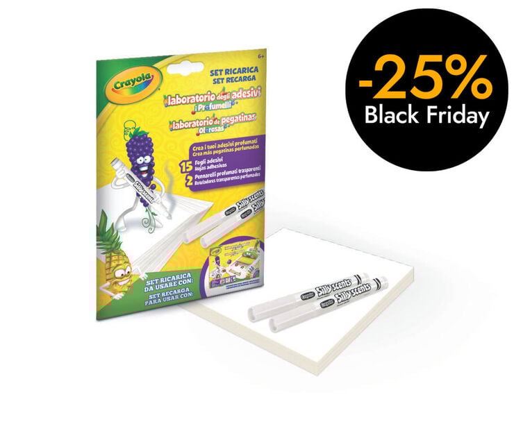 Recanvi Laboratori Enganxines Crayola
