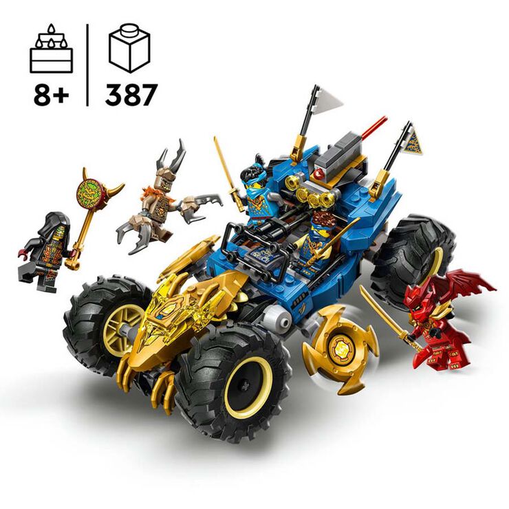 LEGO&reg; Ninjago Cotxe Transformable de Jay 71856