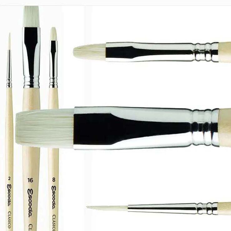 Set Pinceles Aceite/Acrílico Antonio López