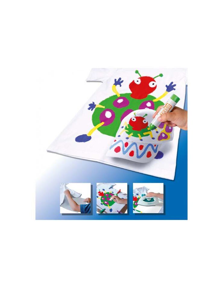 T&eacute;mpera Playcolor One Textil 6u + ploma Misha