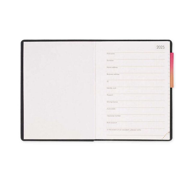 Agenda Legami Mini sem/vista mult 2025 Golden Hour