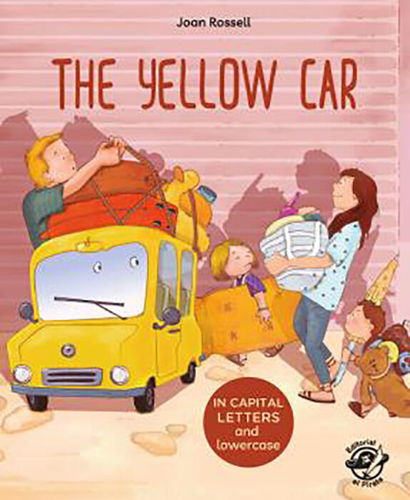 The yellow car