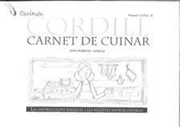 Carnet de cuinar