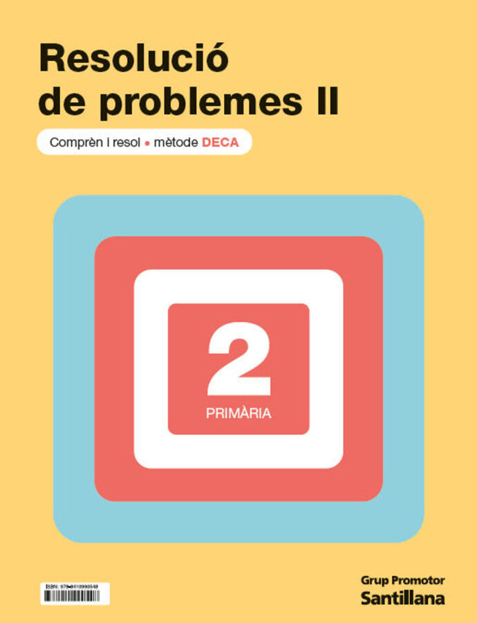 Quadern Problemes DECA II - 2n Prim&agrave;ria