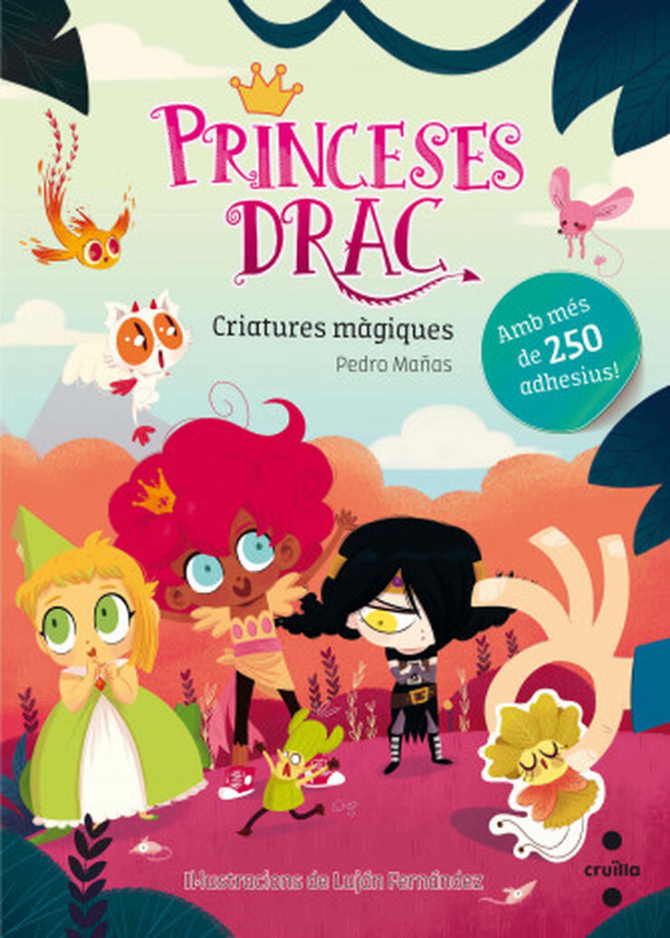 Princeses drac: criatures màgiques. Adhesius