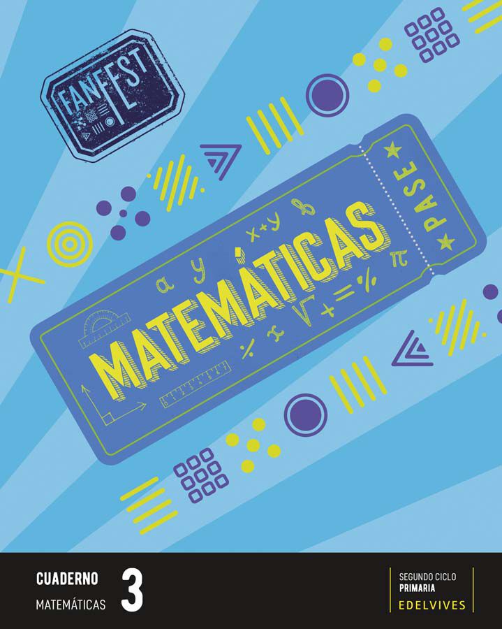 Matem&aacute;ticas 3&ordm; Primaria. Cuaderno