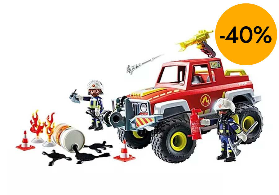 Playmobil Hero Cami&oacute;n de Bomberos 71824