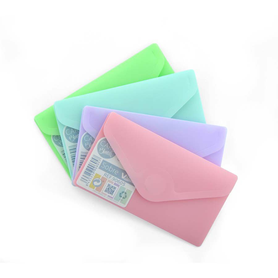 Bolsa/sobre Office Box tarjeta blush