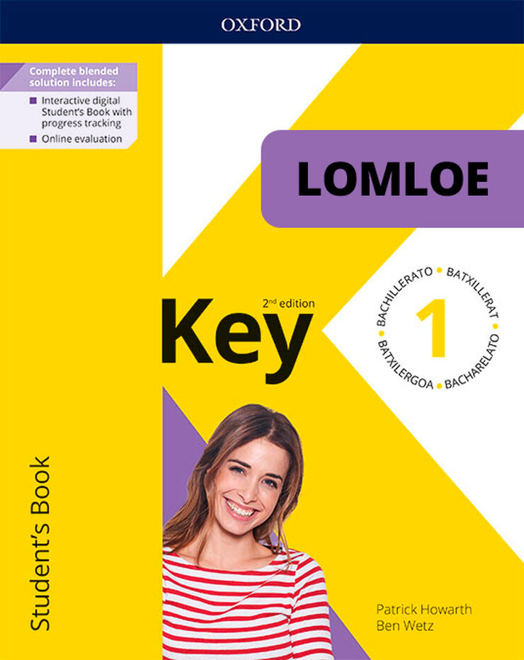 Key To Bachillerato 2Ed 1. Student's Book. Lomloe Pack Key To Bachillerato 2Ed 1. Student's Book. Lomloe Pack