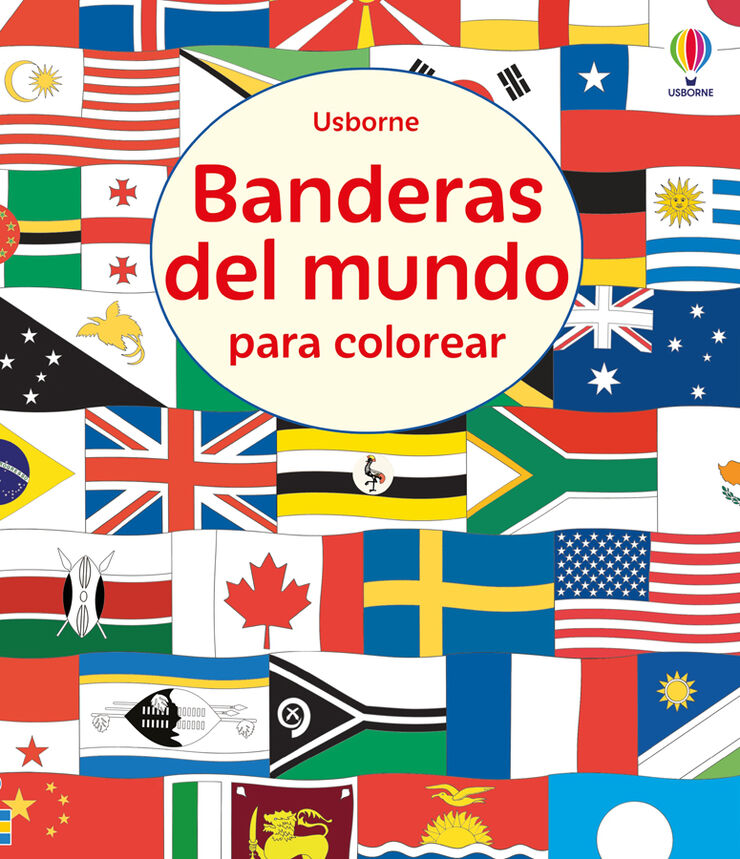 Banderas del mundo para colorear
