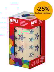 Gomets Estrella hologr&aacute;fico gris 2.360u