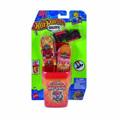 Hot Wheels Skate Caja de Chicles con Monopatín