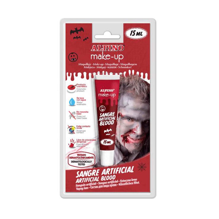 Maquillaje Sangre Artificial